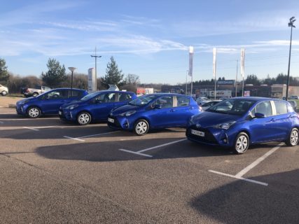 Livraison Toyota Yaris au centre LECLERC