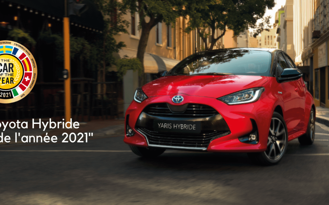 La Toyota Yaris élue Voiture de l’année 2021