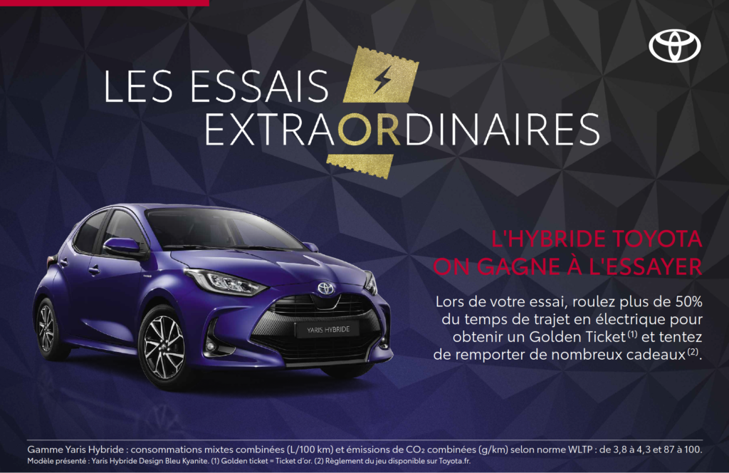 Essais extraordinaires Yaris